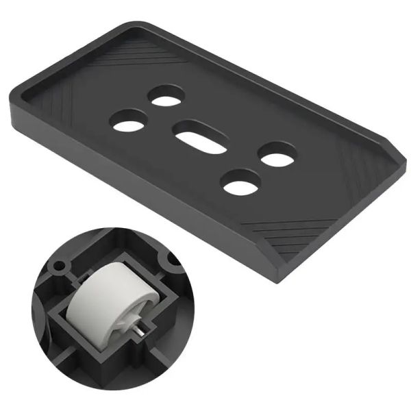 PC Floor Stand Mobile PC Tower Floor Stand With 4 Rolling Caster Wheels 360 Rotating Or One Way Moving Under Computer Desk Cart