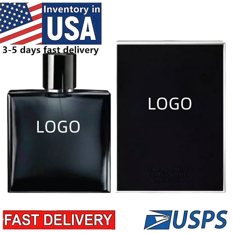 In stock in the US Men Perfumes 100ml EDP Good Smell Incense Body Spray Cologne for Male