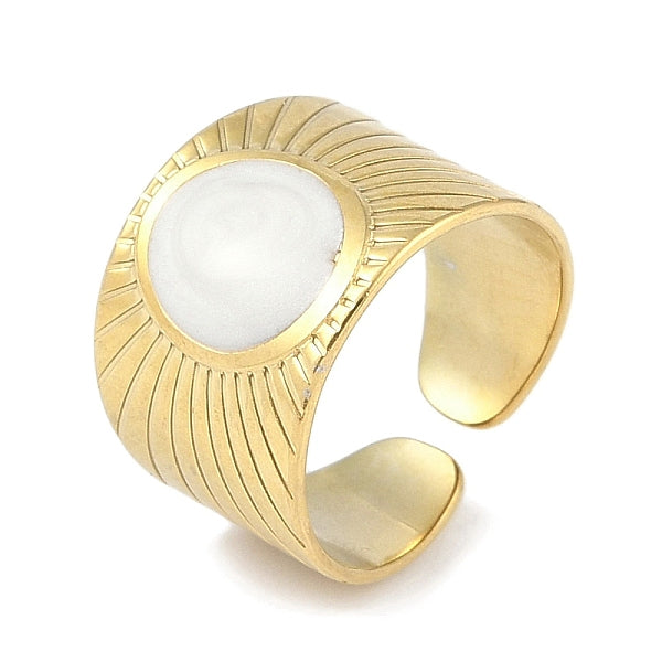 Bagues ovales en acier inoxydable 304 avec placage ionique (IP)