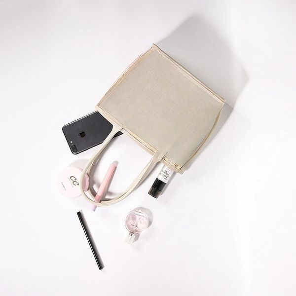 2024NewFaShion Womens Vegetable Bags Basket One Shoulder Tote Bag Classic Double sided Letter Shopping bag Casual Handbag