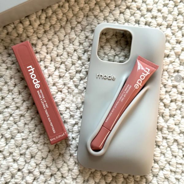 Latest rhode phone case lipstick phone designer lipstick 3D iPhone silicone phone 12 13 14 15 16 Pro Max phone case silicone soft cover tren