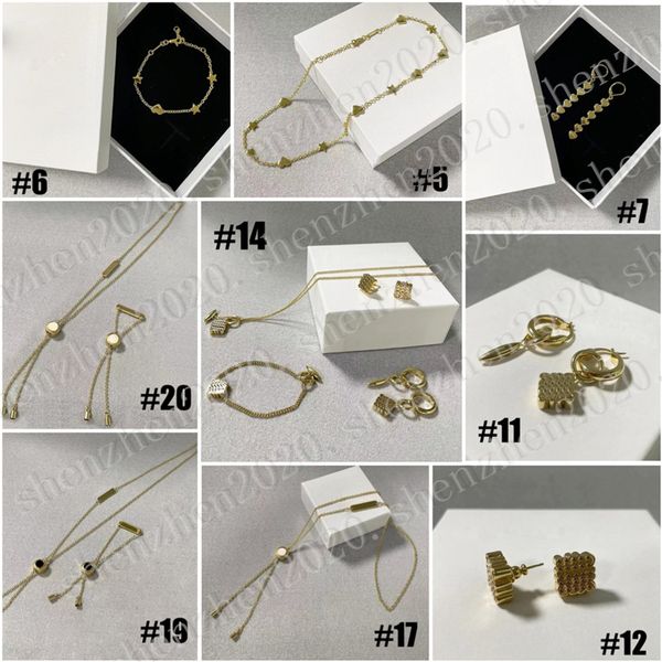 Fashion Women&#039;s Necklace Bracelet Earrings Earbuds with Gift Box Gifts for Women