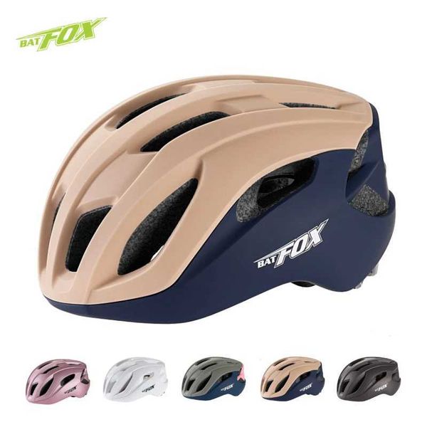 Cycling Helmets BATFOX Bike Helmet women men Mountain Road Bicycle helmet Adjustable head size Ultralight Safety Cap high quality Cycling He