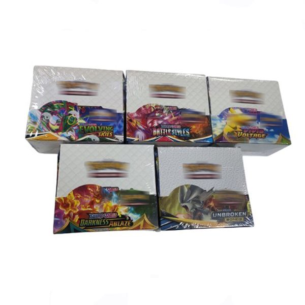 Booster Packs Pixie English Card Games Cards Tabletop Matchmaking Game Drop Delivery Toys Gifts