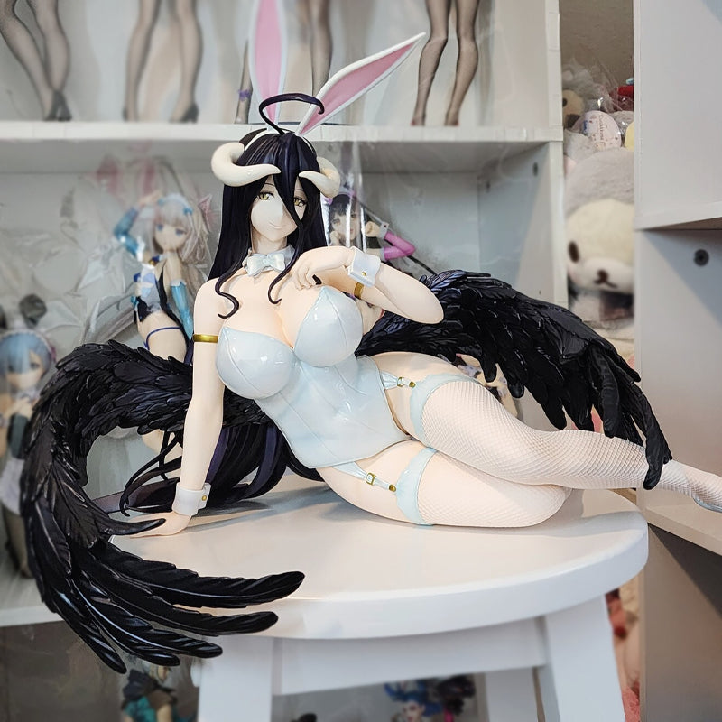 Movie Games 30cm FREEing B-style Overlord IV Albedo Anime Bunny Girl 1-4 Pvc Action Figure toys Hentai Adult Collection Model Toy Doll Gifts