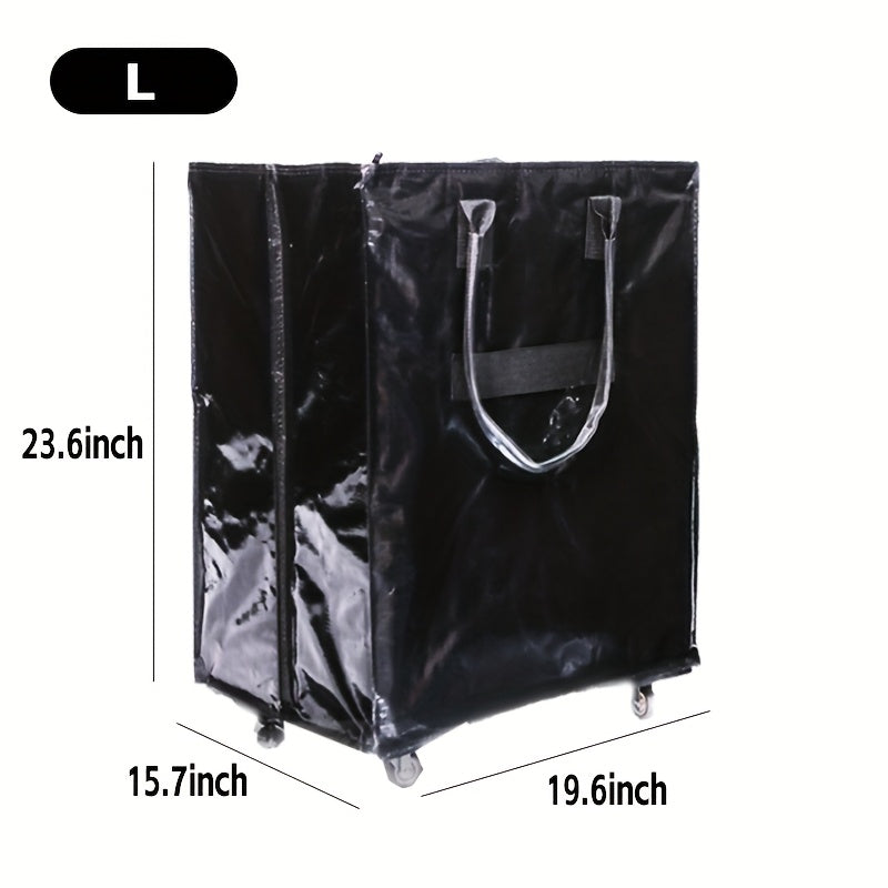 TEMU Large Pull Cart Bag For Travel, Family Storage, Outdoor, Halloween, Camping, Heavy-duty, Fashionable, Backpack & Pull Cart Combo