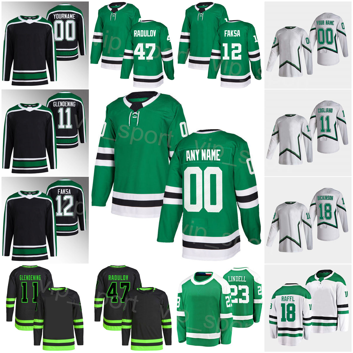 Reverse Retro Hockey 70 Braden Holtby Jersey Jake Oettinger Jani Hakanpaa Lian Bichsel Christian Kyrou Luke Glendening Jacob Peterson Esa Lindell Jo