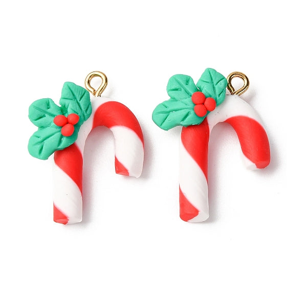 Christmas Handmade Polymer Clay Pendants