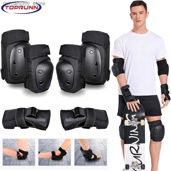Skate Protective Gear Skating Protective Gear Adult Knee and Elbow Pads Wrist Guards for Roller Skating Skateboarding Skate Pads Adult Knee