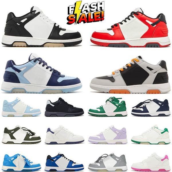 2024 New Designer Outdoor Shoes for Women Mens Triple Black White Sneakers Leather Dark Grey Navy Blue Green Light Red Orange Platform Train