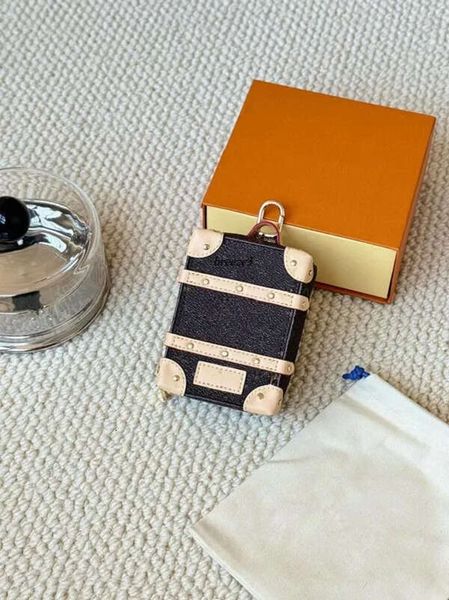 Designer key wallet Card Holder Mini backpack keychain coin purse Case Purse Quality Pouch Quilted Genuine Leather Womens Men Purses Mens Ke