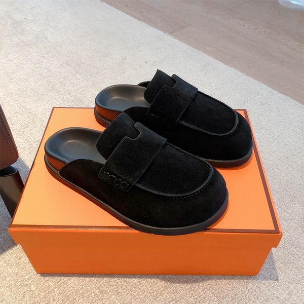 Elegant Suede Dress Shoes for Summer - Comfortable Calfskin Material with Slip-Resistant Bottom Ideal for Outdoor Activities