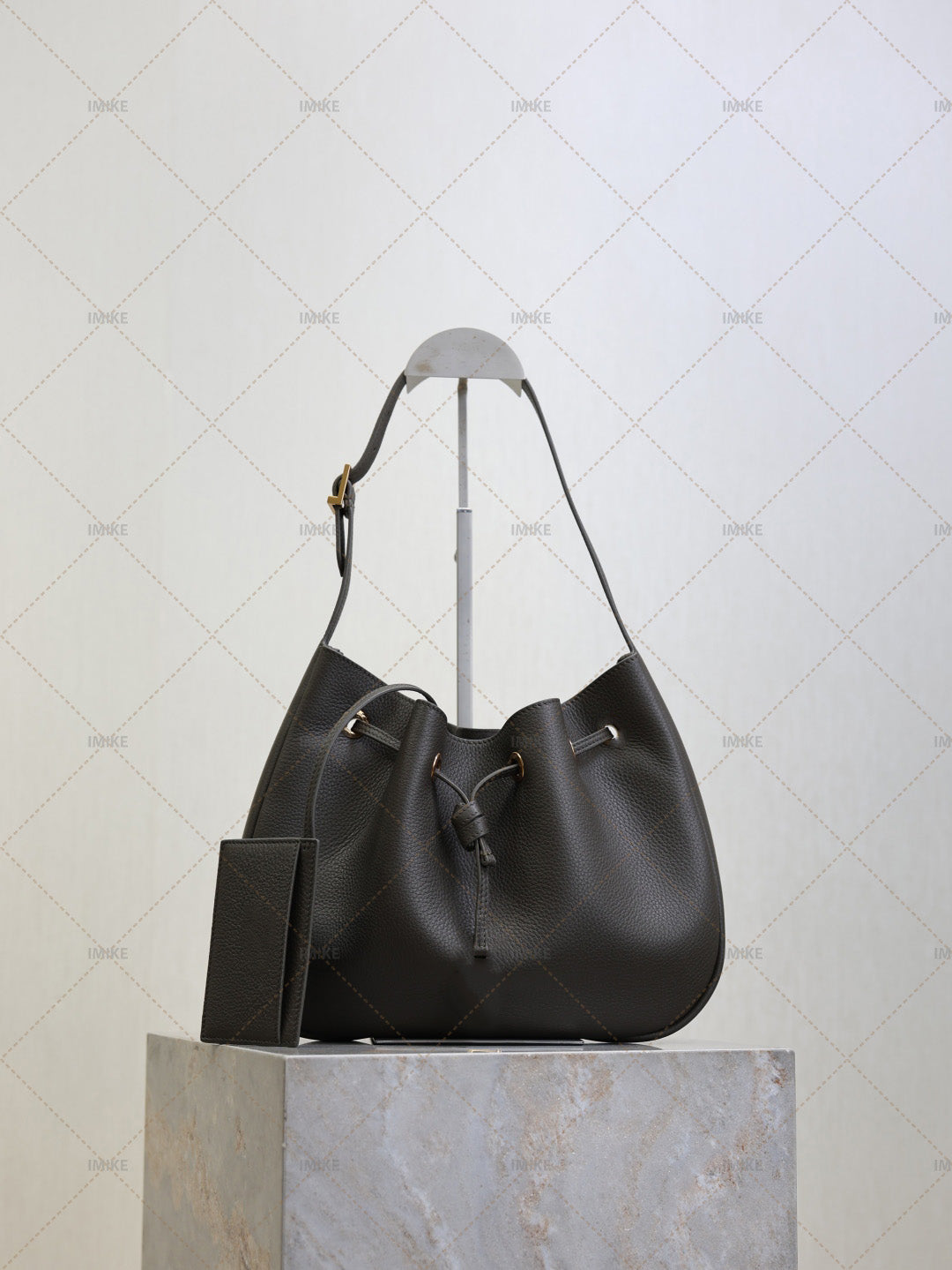 10A designer women bucket bag high quaity grain leather HOBO handbag cowhide drawstring bag shoulder bag