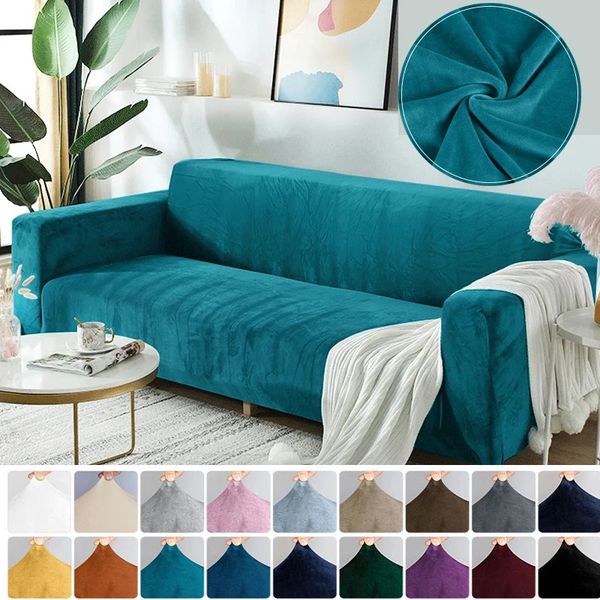 velvet sofa cover softer and thicker home protection suitable for Lshaped coverArmrest covers 250208