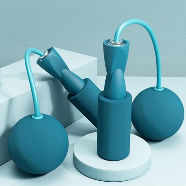 Jump Ropes Cordless Jump Rope With Heavy Balls Sports Fitness Training Bodybuilding Exercise Rapid Speed Skipping Rope Home Gym Equipment 23