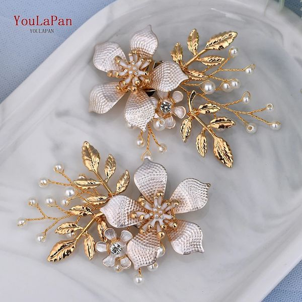 YouLaPan Wedding Water Diamond Shoe Buckle Various Handmade Crystal High Heels Shoe Clips Womens Banquet Shoe Accessories 241213
