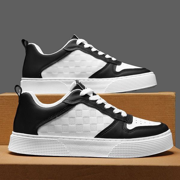 25s 15aaa Casual Shoes For Men Flat Sneakers White Black Outdoor Breathable Board Shoes