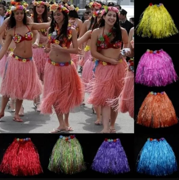 Hot Party Grass Women Fashion Hawaii Dance Show Skirts Bar Club Performance Hula Skirt CPA5751