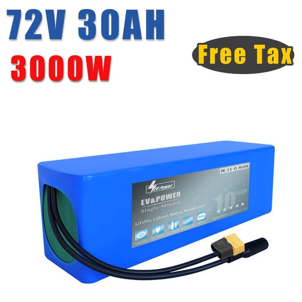 Bateria de lítio 72 v 30ah para 84 v bicicleta elétrica scooter triciclo elétrico carrinho de golfe