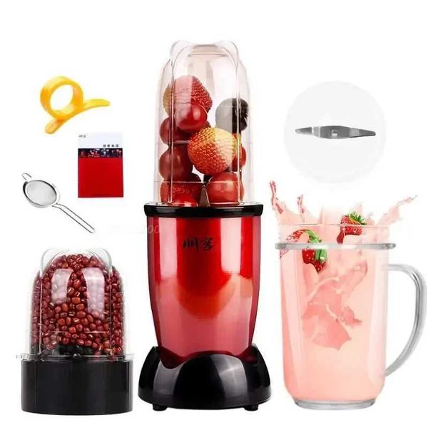 Juicers MINI Portable Electric juicer Blender Baby Food Milkshake Mixer Meat Grinder Multifunction Fruit Juice Maker Machine EU US J241114