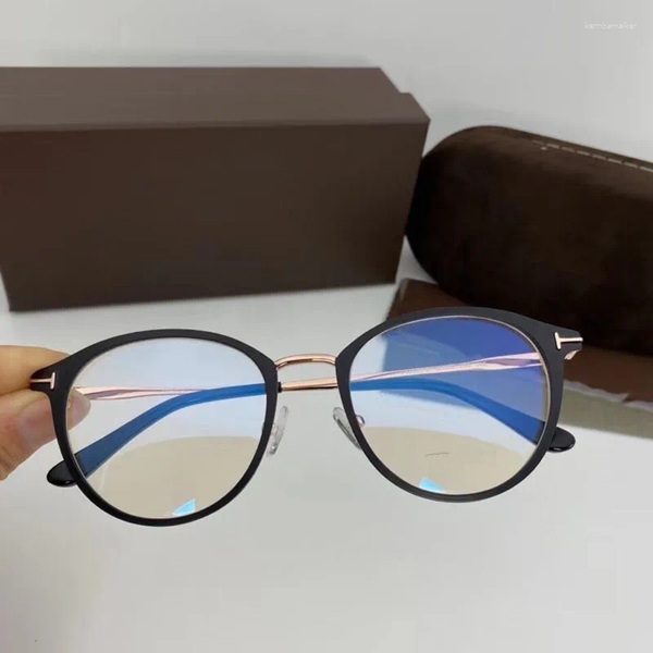 Sunglasses Frames 2023 T0m Tf5528 Men&#039;s And Women&#039;s Eyeglass Frame Prescription Mirror Fashion Ultra Light Comfortable Model