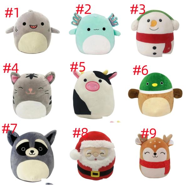Dolls Super Cute Toy Kawaii Plushie Fruit Animal Squishy Squishi Squish Mellow Mallow Pillow For Kids Christmas Drop Delivery Toys St Dhzgn