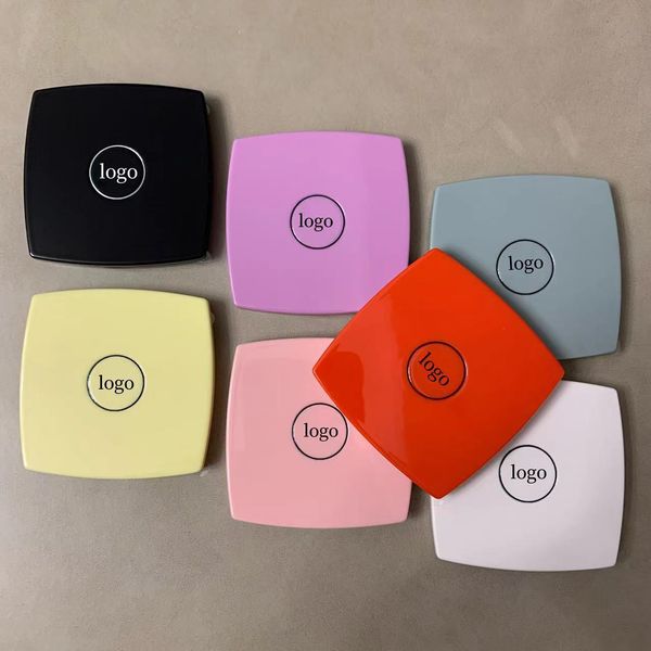 Designer Favor Luxury Makeup Mirror Fashion Letters Folding Beauty Tools With VIP Gift Box Velvet Dust Bag