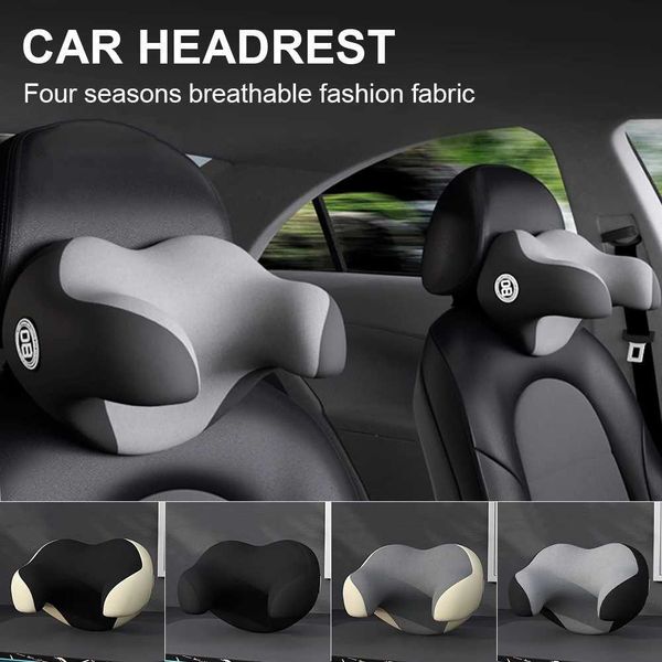 Memory Foam Car Adjustable Head Restraint 3D Headrest Travel Pillow Neck Support Holder Seat Covers