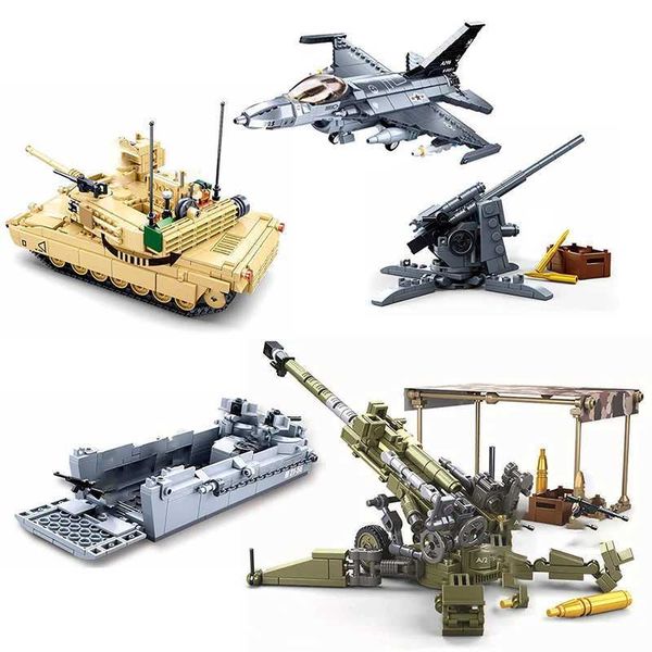 Army artillery military vehicles tanks trucks armored vehicles equipment kits model building blocks Ww2 World War II accessories United Stat
