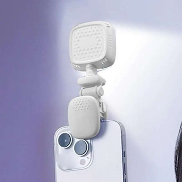 Portable LED Selfie Camera Fill Rechargeable Phone Monitor Night USB Clamp Light for Laptop Tablet Computer