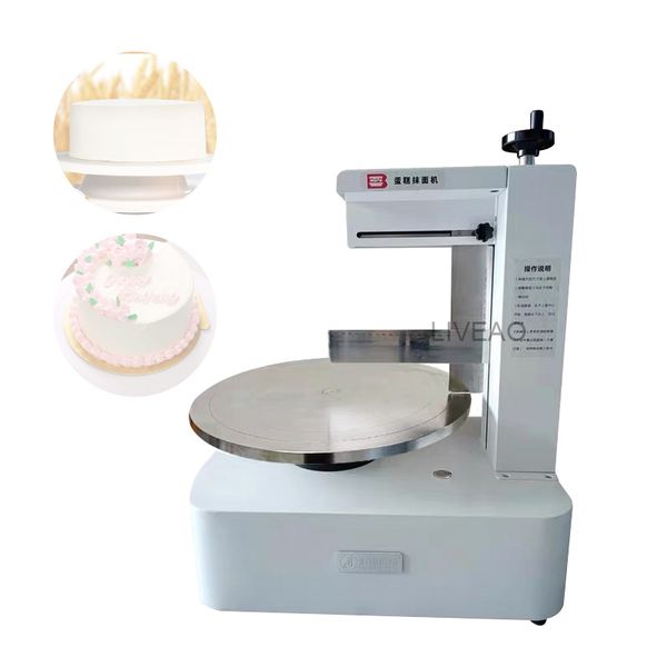 Kitchen Cake Smoothing Coating Machine Bread Ice Cream Smearing Spreading Maker