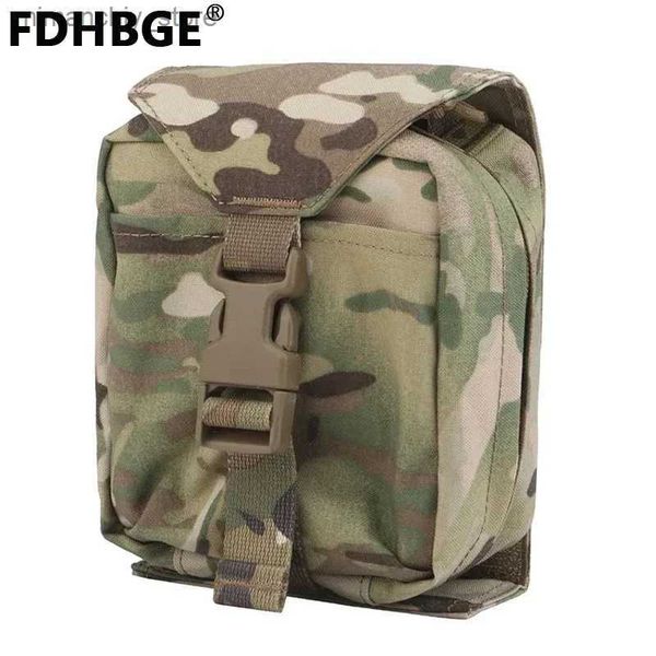 Outdoor Bags FDHBGE Tactical Rapid Deployment Medical Kit Hunting Camping Hiking Waist Bag Molle System Accessories Outdoor Sports Equipment