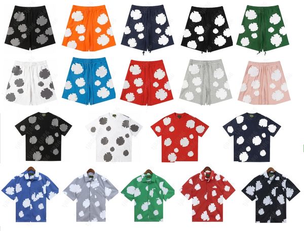 Summer mens women designer shorts swim beach shorts men swimming floral t shirt shorts swimwear tracksuit running sweatpants Loose casual hi