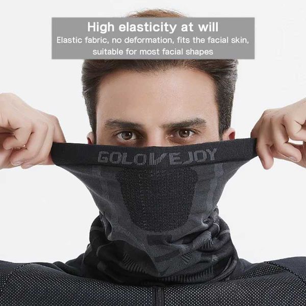Winter outdoor windproof face mask neck insulation cover bicycle skiing tube scarf hiking breathable face mask W241029