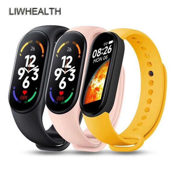 High Quality Liwheel affordable Smartwah smart bracelet mens text childrens health band call text push iOS PK band 7 8 9 O241114