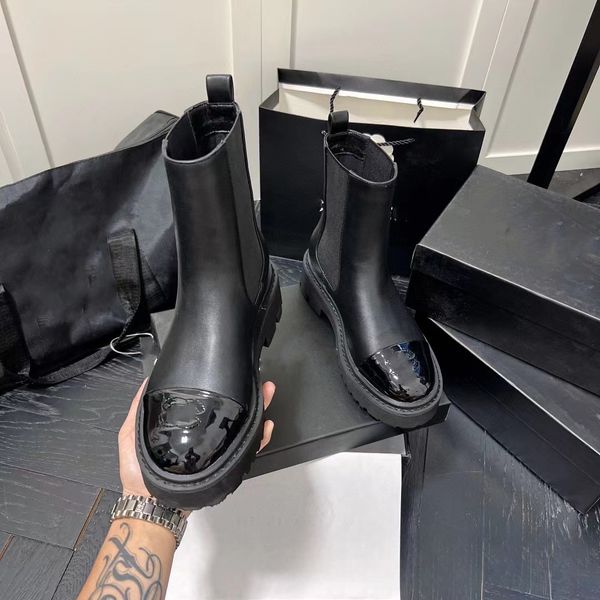 2024 Boot Luxury Designer High Top Shoes para mulheres Botas de Knight de salto grosso 35-41