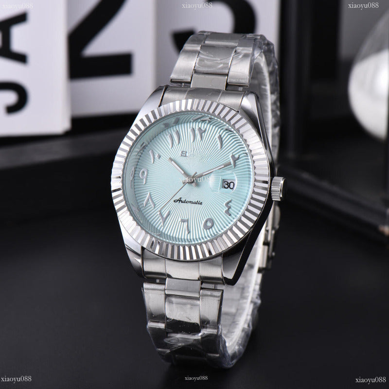 Seikowatch Wrist Watches For Men Six Needles All Dials Work Quartz Watch High Quality Top Luxury Brand Chronograph Clock Fashion Steel Strap Bracele