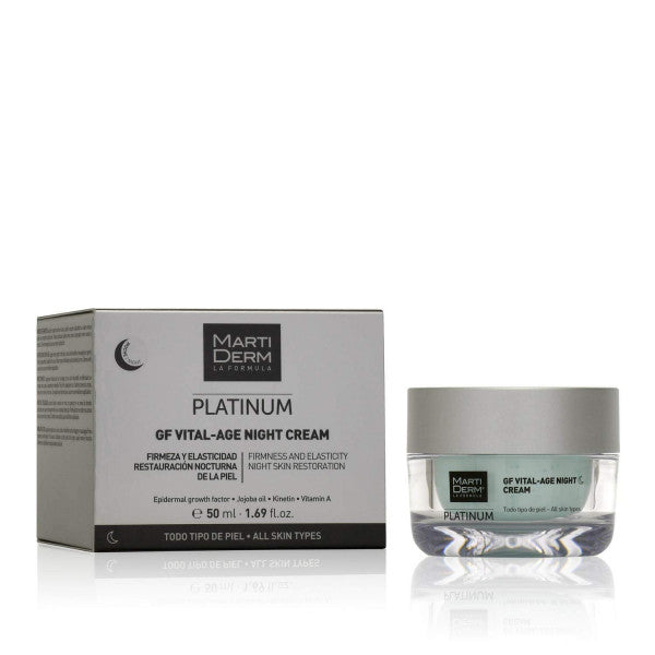 Platinum GF Vital-Age Night Cream - Martiderm Pielęgnacja nawilżająca i odżywcza 50 ml