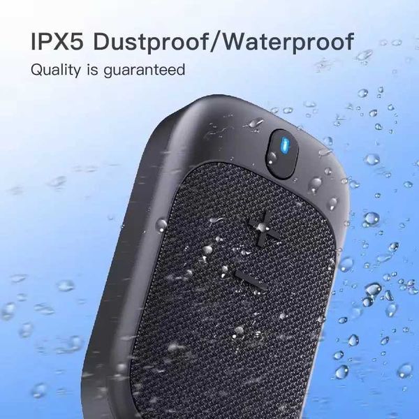 Loudspeaker box Portable Mini Speakers Built-in Microphone Clip Magnetic Bike Golf Waterproof Wearable Speaker for Outdoor Sports Z241105