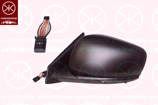 Exterior Mirror KLOKKERHOLM 60171041