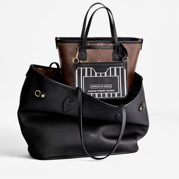 luxury designer bag 2pcs set women bags handbag inside out large capacity shoulder messenger fashion composite clutch the tote bag handbags