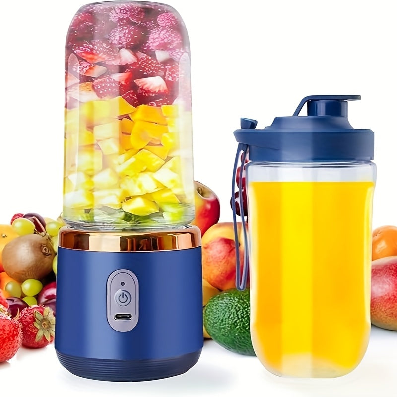 TEMU Portable Blender, 20 Oz Mini Personal Size Blender For Shakes And Smoothies With , Re-chargable Blender, 4000mah Electric Blender For Kitchen,