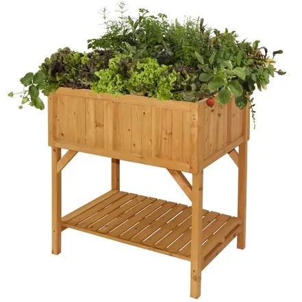 VegTrug FSC 100 Raised Bed Planter - Natural Wood