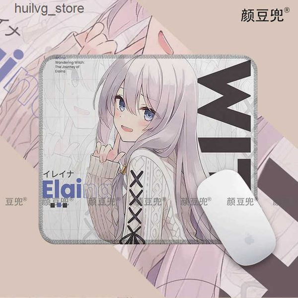 Pads Wrist Rests Elaina Anime MousePad Small Size Large Gaming Pad For Gamer Company Keyboard Mouse Carpet Computer Desk Mats J241204