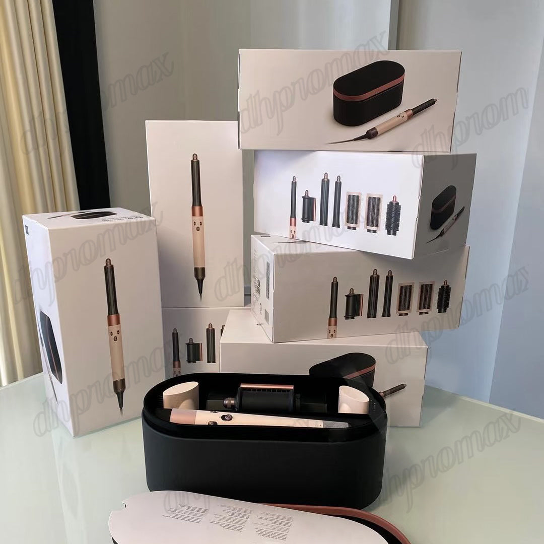 HS05 Air wrap Complete 6 Heads Multi-functional Curling Iron Professional Salon Hair Dryer Tool EU UK US Plug Curling Iron Set with Accessory tools