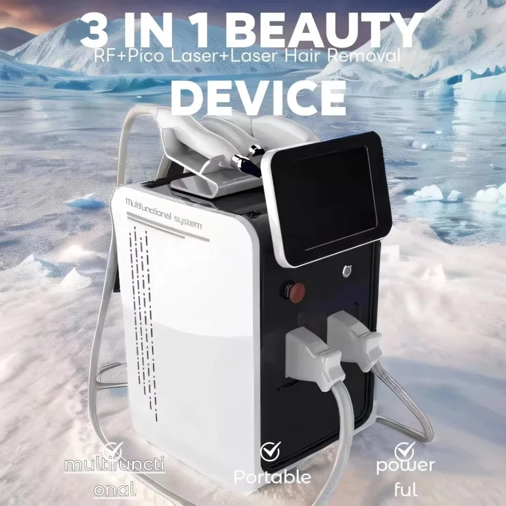 OPT3-in-1 hair removal machine multifunctional IPL hair removal pigment removal facial blood vessels removal wrinkles freckles