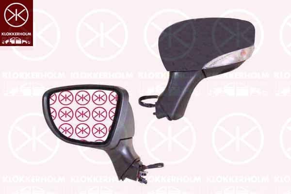 Exterior Mirror KLOKKERHOLM 60341041