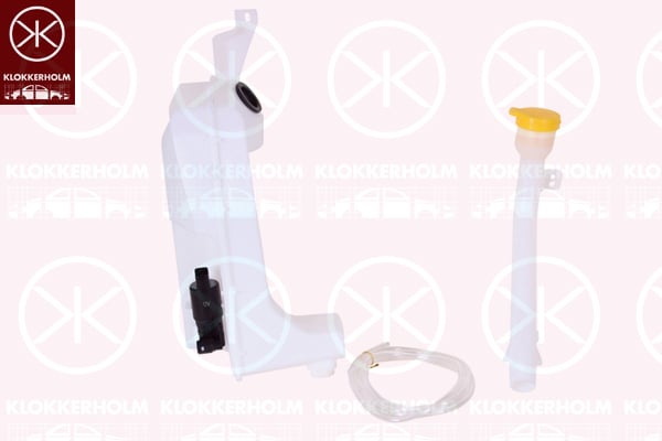 Washer Fluid Reservoir, window cleaning KLOKKERHOLM 60343221