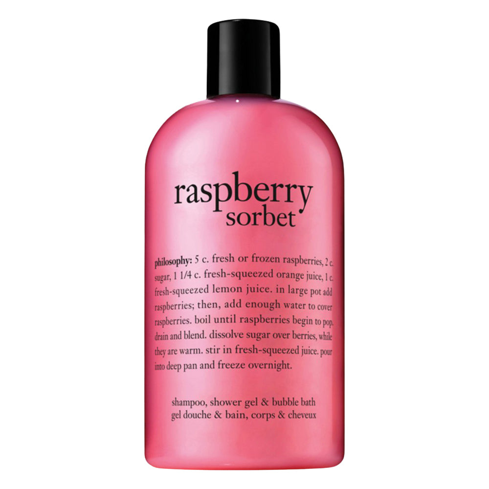 Raspberry Sorbet Shampoo, Shower Gel & Bubble Bath