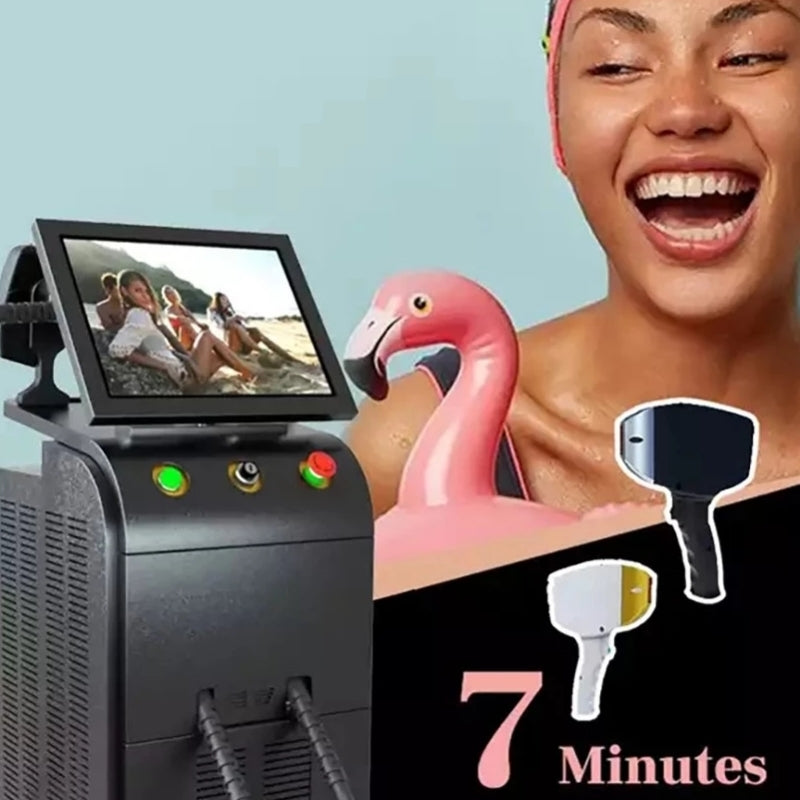 Laser Hair Removal Equipment With 808nm Diode Laser For Beauty Salon Clinic Use Permanent Painless Hair Removal With Cooling Tip